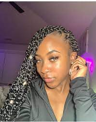 Headband Hairstyles For Work Is Part Of Hairstyles With Headbands For Casual And Festive Look Box Braids Hairstyles Girls Hairstyles Braids Headband Hairstyles