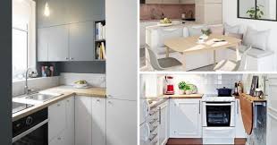 Erigée au rang de pièce à vivre, la armoire coulissante, panier pivotant, système de stockage à suspendre, étagère extractible, tiroir à. Astuces Deco Pour Une Petite Cuisine