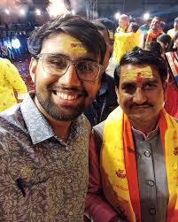 Union Minister of state and housing and Urban affairs Member of Parliament,  bilaspur (Chattisgarh) Shri Tokhan Sahu Ji 😊✨ @tokhansahu_bjp