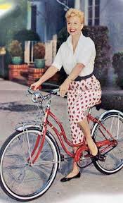 Best Cruiser Bikes For Older Women This Photo Is A Vintage Ad With Doris Day Click To Read At Http Boomerina Schwinn Bike Vintage Schwinn Bikes Bicycle
