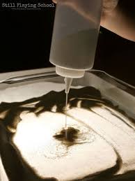 Still Playing School Sand Art On The Light Table Light Table Sand Art Sand Art For Kids