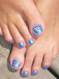 Black And Blue Toe Nail Designs Image Via Love My Pedicure Nail Design Stripes Polka Dots Hearts Black White Toe Nail Art Design Toe Nail Designs Pedicure Nail Designs Toe Nails