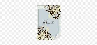 Are you looking for invitation card design images templates psd or png vectors files? Blue Vintage Invitation Card With Floral Background Blue Free Transparent Png Clipart Images Download