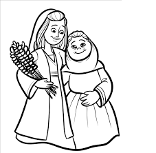 Rut Da Colorare 30 Png 576 562 Bible Story Crafts Sunday School Preschool Bible School Crafts