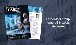 Carpenters design group interior design singapore. Carpenters Group S Ann Allister Featured In Mass Insight Magazine Carpenters Group
