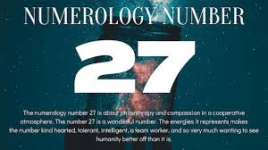 Numerology Number 27 In 2020 Numerology Numerology Birth Date Numerology Numbers