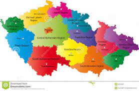Have a closer look at the. Czech Republic Map Illustration About Regions Earth Flag Land Government Illustration Country Realm Nation Background Mappi Czech Republic Map Czech