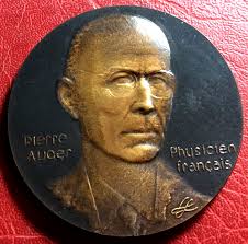 Pierre Auger French physicist atomic, nuclear, & cosmic ray, Auger effect  medal