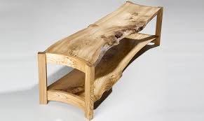 These two latter designs make a handsome adornment to any tool or jig you might be making. Curve Waney Edge Coffee Table Unique To Green Woods Furniture And Handmade In North Wales