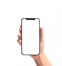 Hand Holding Smartphone Device Instagram Template Design Iphone Mockup Smartphone