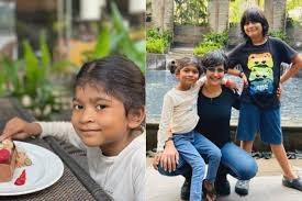 Mandira bedi ki$sing son vir underwater with love & affection buy chamaat eyewear at: Mandira Bedi Shuts The Troll Who Made A Nasty Comment On Her Daughter You Got My Attention Viral Entalks