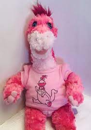 Build A Bear Pink Dinosaur Plush Stuffed Rhinestone Heart Buildabear Alloccasion Plush Stuffed Animals Dinosaur Plush Animal Plush Toys