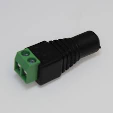 5 5 2 5 dc hohlbuchse mit schraubanschluss 2polig led led streifen led lichtschlauch