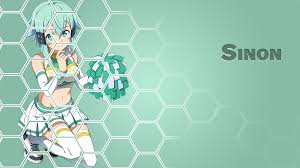 Check spelling or type a new query. Sinon Cheerleader Hexagon Wallpaper 4k By Captainkritzz On Deviantart