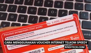 Mulai aja dulu isi ulang pulsa elektrik dan paket kuota data internet. Cara Menggunakan Voucher Internet Wifi Id Telkom Speedy Rindi Tech