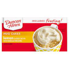 Find quality baking goods products to add to your . Buy Duncan Hines Mug Cakes Lemon Cake And Frosting Online In Germany B07sz2x5lk