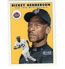 2000 Fleer Tradition #390 Rickey Henderson NM/MT