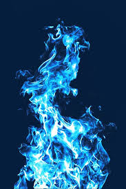Hermosa Llama Azul Fondos De Humo Fondos De Fuego Humo Azul