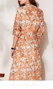 Nous avons conçu cette robe avec des poches latérales et des boutons à l'avant. Chine 100 Crepe De Soie Robe Longue Avec Manchon Long 16mm Acheter De Longues Chemises Sur Fr Made In China Com