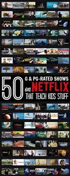 What I Learned On Netflix 50 G Pg Rated Shows That Actually Teach Kids Stuff Streamteam Netflix Movies For Kids Netflix Kids Netflix