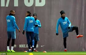 Barca wanted a player 'with personality'. Kevin Prince Boateng Initiated Into The Barcelona Family By His New Teammates