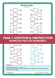 Year 3 Maths Addition And Subtraction Number Facts And Inverse Operations Procedural Attivita Di Matematica Addizione E Sottrazione Insegnare Ai Bambini