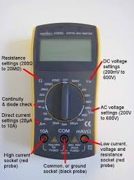 Voltage detector determining hot cable. Module Measurement Without Load Pveducation