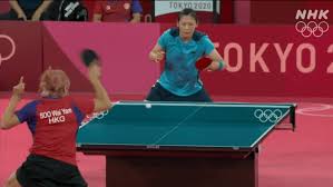 Table tennis at olympic games）は、1988年ソウルオリンピックから男女ともに実施された。2004年アテネオリンピックまでは男女シングルスと男女ダブルスの4種目が実施されていたが、2008年北京オリンピックからは男女. D2hdyxau2 H4 M