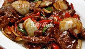 Resepi Daging Masak Black Pepper Sedap Tube Recipe Stuffed Peppers Beef Recipes Food