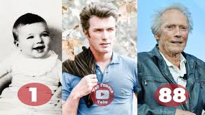 *fan account* clint eastwood (born may 31, 1930) is an american, actor, filmmaker, musician, and politician. Clint Eastwood Transformation From 1 To 88 Years Old Youtube