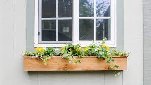 Some wood window boxes can be shipped to you at home, while others can be picked up. Easy 15 Fixer Upper Style Diy Cedar Window Boxes Joyful Derivatives