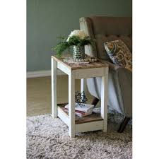 Marleigh Solid Wood End Table With Storage Table Decor Living Room Wood Furniture Diy Diy End Tables