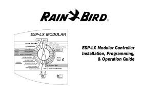 Esp Lx Modular Manual Rain Bird