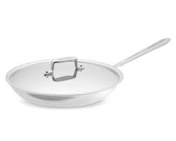 All Clad D5 Stainless Steel Nonstick Covered Fry Pan Stainless Steel Cookware Nonstick All Clad