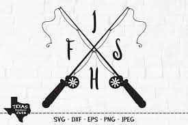 Download Fish Svg Cut File Fishing Shirt Design Fishing Poles 368509 Svgs Design Bundles