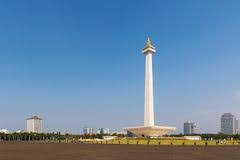 Fantastic view from the room, fronting the monas as well jakarta grand mosque. 4 Monas Free Stock Photos Stockfreeimages