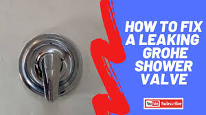 All available shower spares/replacement parts to fit the grohe tenso thermostatic shower valve (19066000). How To Fix A Leaking Grohe Shower Valve Youtube
