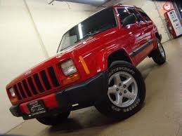 Image result for Flame Red 2000 Jeep