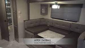 New 2021 coachmen apex nano 213rds travel trailer #atl4402 with 1 photos for sale in norcross, georgia 30071. 2019 Coachmen Apex Ultra Lite 245bhs Youtube
