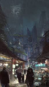 Fragments Of A Hologram Dystopia Futuristic Art Cyberpunk Aesthetic Cyberpunk City