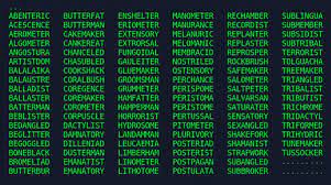 Nine letter words that start with a and end with a ; How Many 9 Letter Words Can You Make With Airport Codes Atlas Obscura