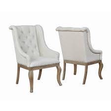 Side chairs—browse side chair styles that add a versatile touch to your modern dining room setup. 107733 Coaster Furniture Glen Cove Dining Room Arm Chair