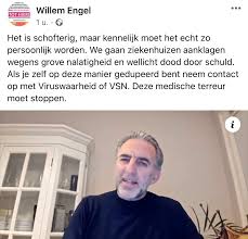 Zijn vader cees engel stond bekend als 'huisjesmelker' en 'krottenkoning', omdat hij panden onder willem engel stond toen achter het overheidsbeleid en sloot zijn rotterdamse dansschool zelfs vóór. Norbert Dikkeboom On Twitter Krispijn De Slaafse Rechterhand Van Sekteleider Willem Engel Is Op Zijn Pik Getrapt Hij Weigerde In Het Rdgziekenhuis Een Mondkapje Te Dragen Na Talloze Verzoeken Van Het Personeel