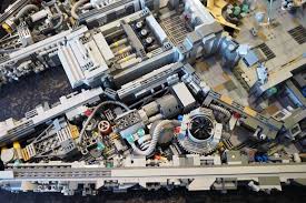 You Need 10 000 Pieces To Build A Minifig Scale Lego Millennium Falcon Millennium Falcon Lego Lego Star Wars Sets Lego