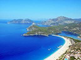 Oludeniz Beach Litle City Oludeniz Turkey Blue Bay Spon Litle Beach Oludeniz Most Beautiful Beaches Tourist Attractions Europe Beautiful Beaches