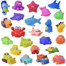 Fun Little Toys Tubbi Bubbi 24 Pcs Squirting Sea Animals & Cars Bath Toys,  Toddlers Bath Toys,Birthday,Xmas Gifts for Toddlers,Babies,Boys,Girls -  Walmart.com