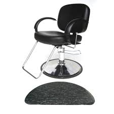 Puresana Layla All Purpose Chair With Marbleized Half Circle Mat Chair Style Marbleized Half Circle