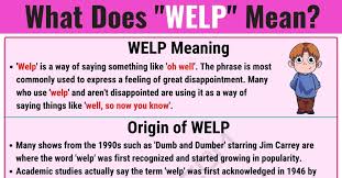 Welp Meaning What Does Welp Mean With Useful Examples 7 E S L Slang Words Getting Things Done Meant To Be