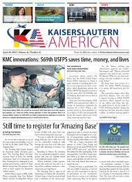 Cong?s pay?s premi?re ann?e cdi 2018. Kaiserslautern American April 20 2018 By Advantipro Gmbh Issuu