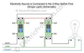 On this page are several wiring diagrams that can be used to map 3 way lighting circuits depending on the location. 3 Way Switch Wiring Diagrams With Pdf Electric Problems
